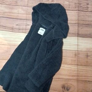 Hooded Pink fleece jacket